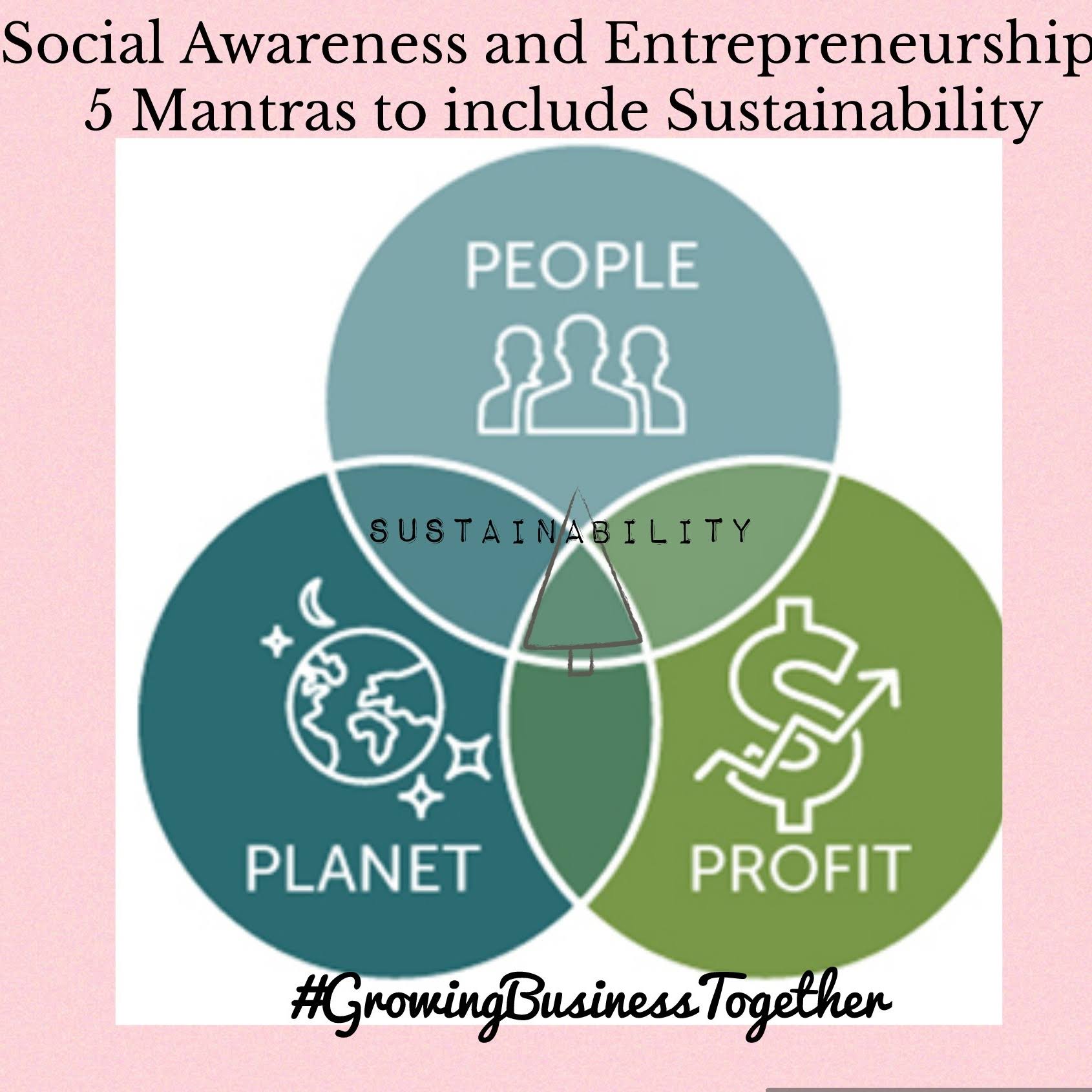 Social Awareness and Entrepreneurship: 5 Mantras to include Sustainability